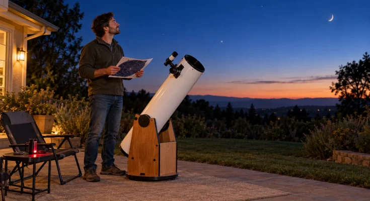 how to choose your first telescope